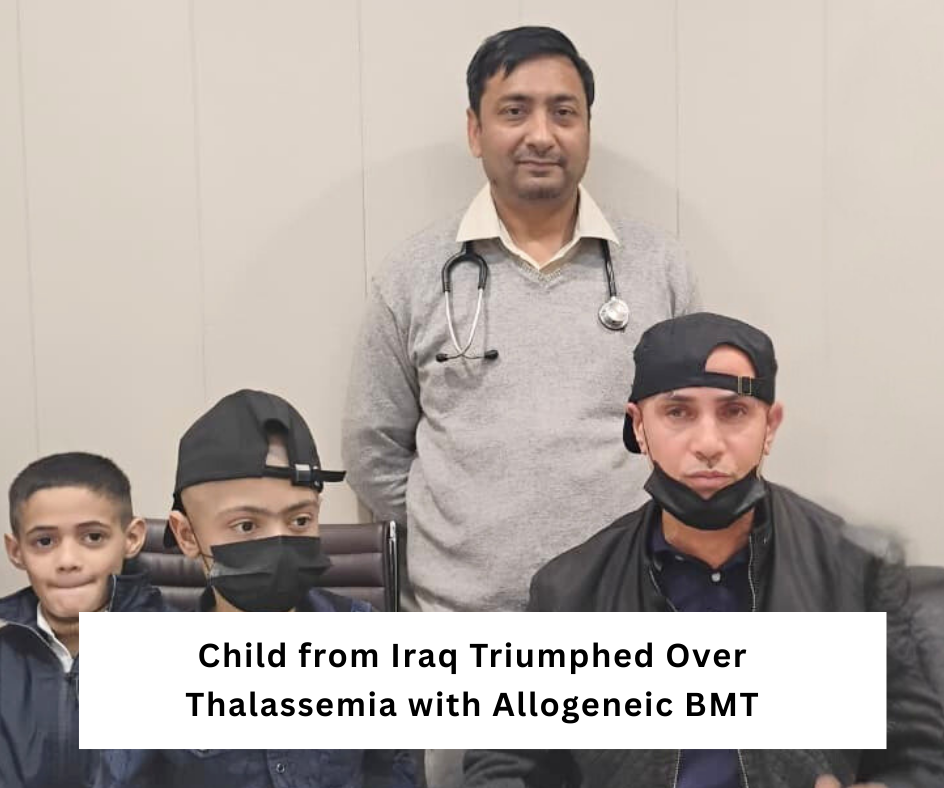 Child from Iraq Triumphed Over Thalassemia with Allogeneic BMT