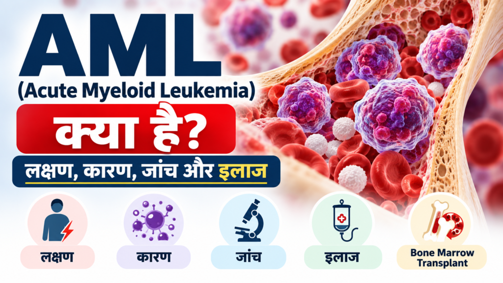 acute myeloid leukemia kya hai - hindi - bmt next