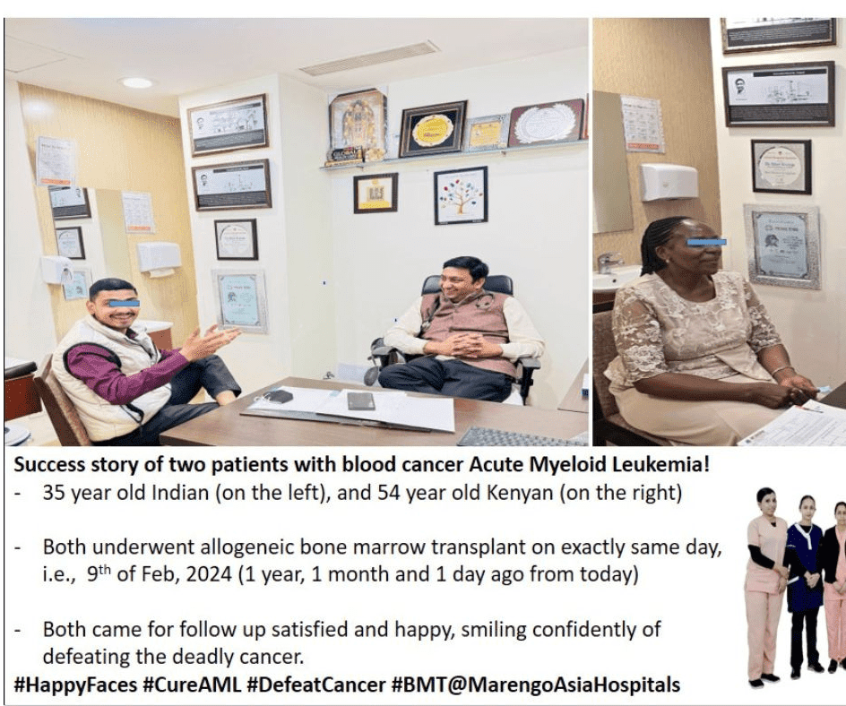 best bone marrow transplant center in gurugram and best bone marrow transplant doctor marengo asia hospital