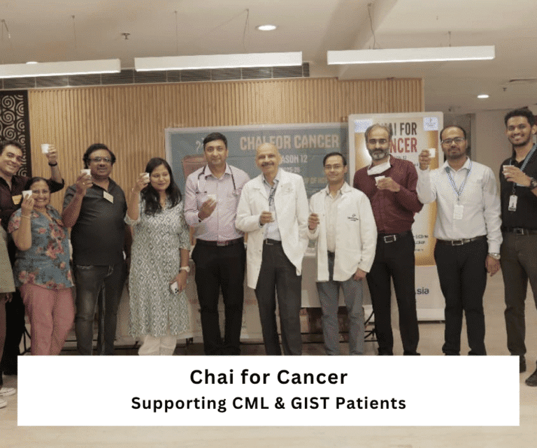 Chai for Cancer Supporting CML & GIST Patients Dr Meet Kumar BMT NEXT MARENGO ASIA