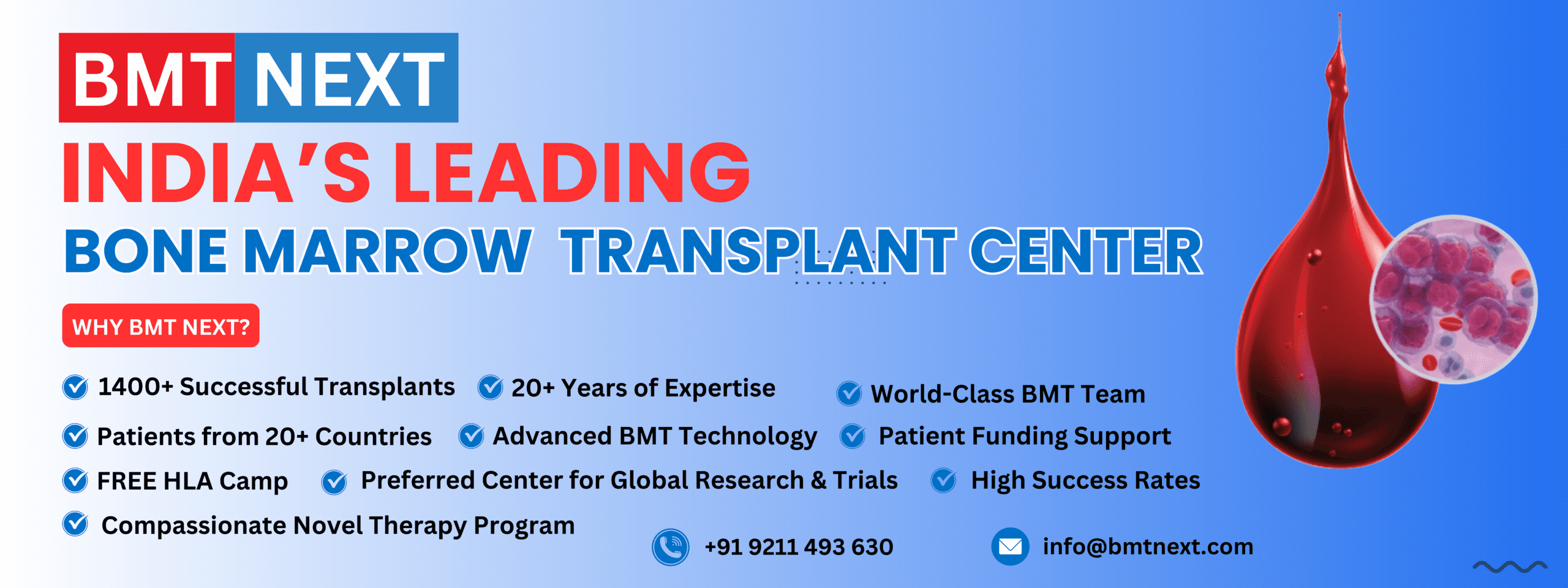 India’s leading Bone mARROW TRAPLANT center