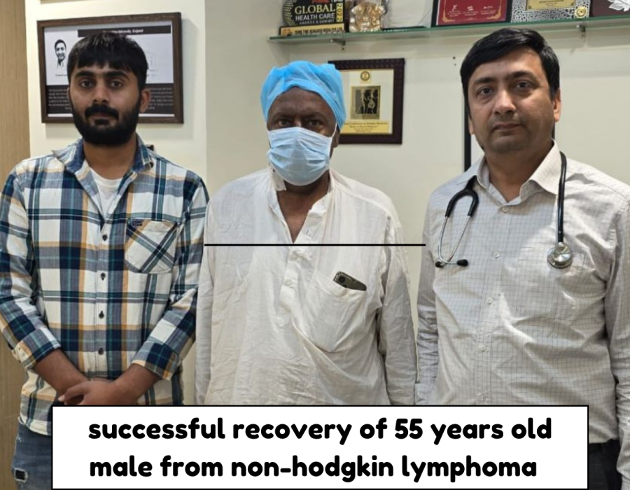 55 years old male recovery from non-hodgkin lymphoma